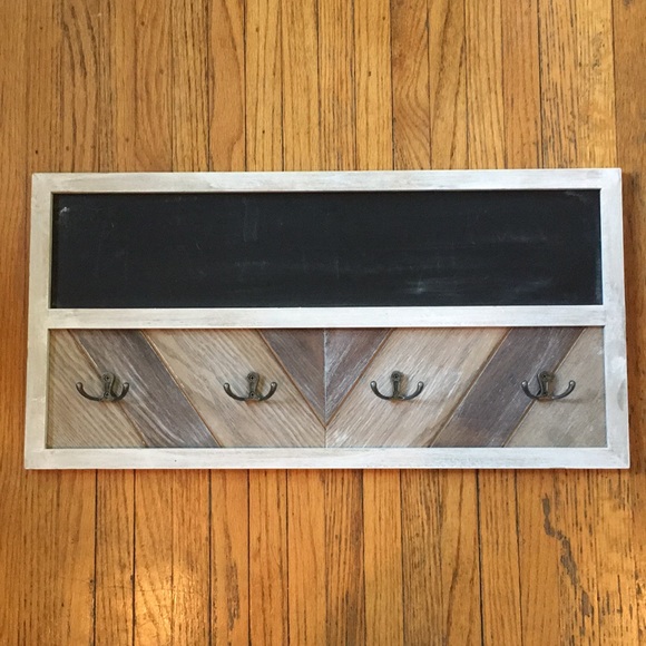 None Other - Coat hook / key hook with chalkboard None Other - Coat hook / key hook with chalkboard